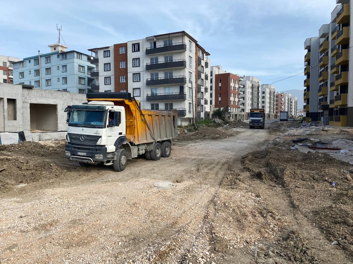 Hatay OGD Özpolatlar Adi Ortaklığı Bypass ve Kum Nakliyesi - Z GRUP İNŞAAT saha çalışması